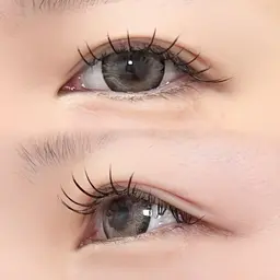 【再来様4週以内限定】🎀まつエク:付け足し🎀フラットラッシュ80~100本