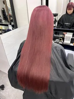 Wカラー➕トリートメント🐰‪‪❤︎‬