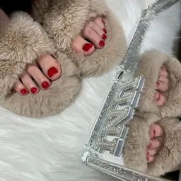オフあり💅ワンカラーフットネイル💅
