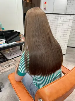 ブリーチなしのダブルカラー