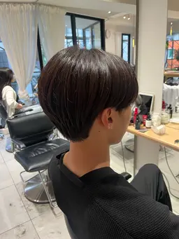 ✂︎🎨🚹メンズカット+ワンカラー＋1stepトリートメント【学割あり】