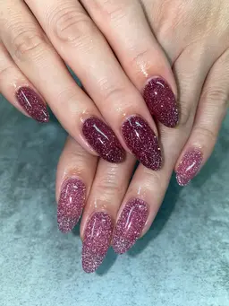‎【オフなし】ハンド💅🏻フラッシュネイル💜