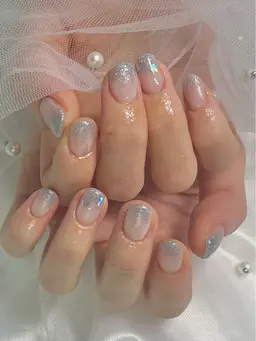 ラメグラデーション💫