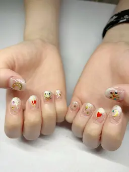 🌈【ネイルモデル】お任せデザイン❤️‍🔥