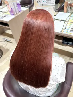 髪質改善カラー+プラチナトリートメント