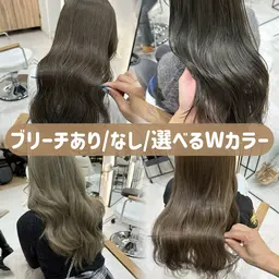 🫶ブリーチなし🫶最強透明感Wケアカラー ¥12,100