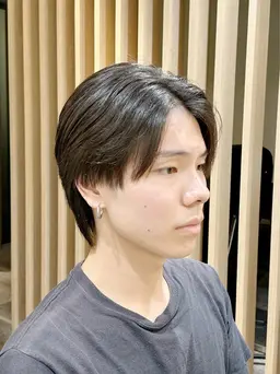 【学生限定】ミニモ学割メンズ似合わせカット＋ニュアンスストレートパーマ✂