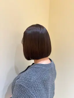 イルミナカラー➕ボブ、ショートカット