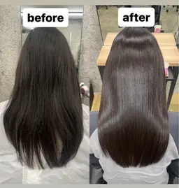 髪質改善ストレート