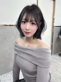 【ポイント縮毛矯正】カット+縮毛矯正+トリートメント。✧。・゚