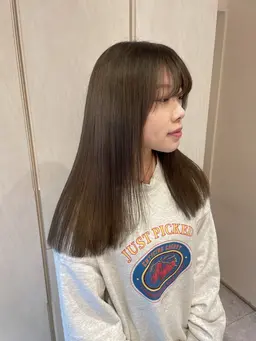 【✨️うる艶オイルカラー✨️】カット➕ワンカラー➕ケラスターゼマスクトリートメント付き🥣