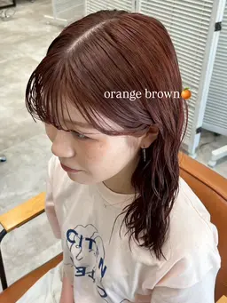 【夏にピッタリ】オレンジカラー🍊✨