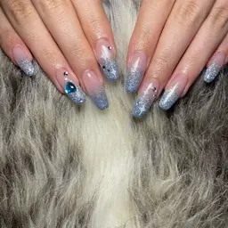 💅Hand💅【自店オフ込】ラメグラデーションコース💖