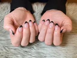 《オフあり》ワンカラー フレンチラメライン💅🏻※施術目安時間2時間
