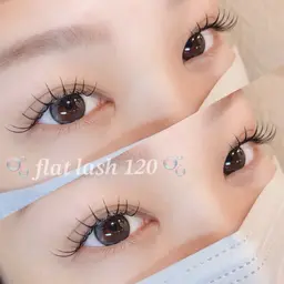 オフ込🌼フラットラッシュ120本👀✨