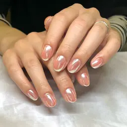 【トレンド✨オフ無】マグネットorミラーネイル💠 (パラジェル変更可/笹塚)