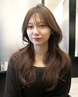 🎁12月限定料金！【🫠レディース似合わせカット❄️】＋🤩艶カラー+1stepトリートメント🤩¥5660