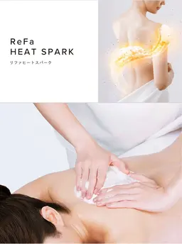 【デコルテ・首肩コース　ReFa 高濃度炭酸トリートメント】スッキリ小顔効果