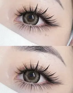 🌹平日特別価格🌹ワンホンマツエクボリューム束感[持ち込みok]120束コテイング剤付き