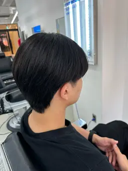 カット+ダウンパーマ