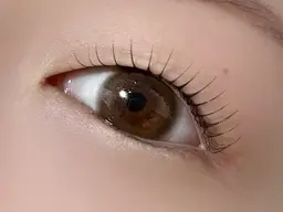 🧡まつげパーマ🧡一重だから上がりにくいかも、、まつ毛短いけどできるかな、、？とお悩みの方！【お悩み解決コース】