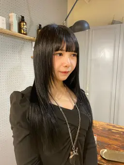 🉐❤️‍🔥当日限定❤️‍🔥🉐似合わせカット✂︎➕🌿透明感抜群シングルカラー🌿韓国ヘアオススメ💘