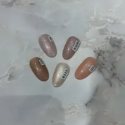 ハンドネイル/オフなし💅🏻/5色限定パールワンカラー