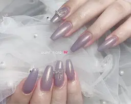 🎀チップ長さ出し🎀ワンカラー/ラメグラデーション【600色以上から選び】