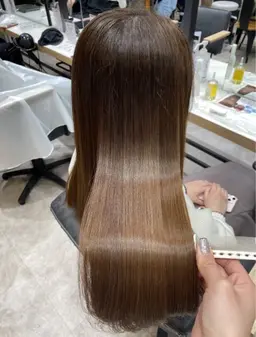 【5名様限定クーポン】ワンカラー🎨＋髪質改善グラストリートメント