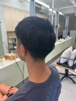 メンズカット+カラー+ベーシックトリートメント