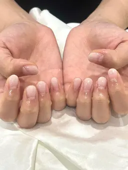 🤍カラグラモデル白のみ🤍 〖パラジェル使用〗                            オフありオフなし