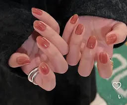 ワンカラーパール片手2個ずつ♡オフあり・なし 現金のみのメニュー 撮影したいので写真くらいのお爪の長さ限定