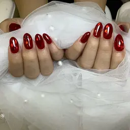 冬ネイル⛄️✨ホロ埋め尽くし💅オフあり