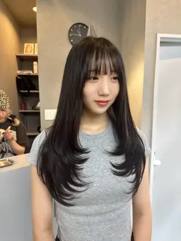 レイヤーカット＋2stepトリートメント