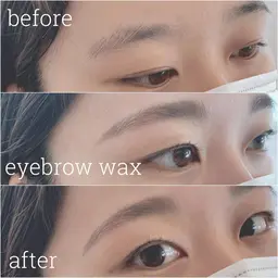 eyebrow wax＋おでこwax