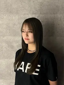 前髪カット➕ダブルカラー