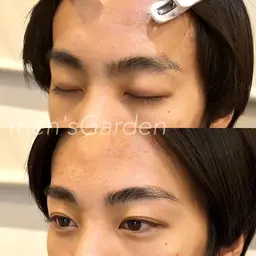 メンズ専門店の似合わせ眉毛