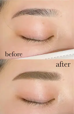 アイブロウWAX美眉スタイリング💚〈骨格診断付♪〉【※2週間以内の自己処理はお控え下さい。】