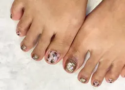 フット🖤親指のみアート