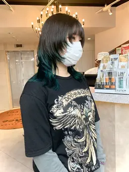 【オリーブカラー💚🐢🍀🍏】ワンカラー＋カットトリートメント　心斎橋/アメ村/似合わせ/大人っぽく/清楚かわいい