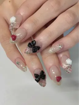 持ち込みデザインコース🎀パーツ乗せ放題♡┊︎オフあり┊︎⚠️時間指定11時、16時のみ⚠️
