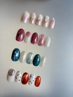 【ご新規様オフ無料】ハンド🤲お値打ち❣️季節の定額コース (ちょこっとアート)カラー変更okです！