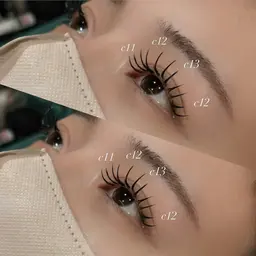 【👀マツエク👀】フラットラッシュ100〜120本(U26)オフなし