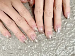 ラメグラデーション💅オフ込み