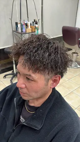メンズカット＋パーマ