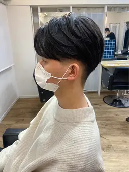 メンズ限定！👦🏻 カット＋パーマ（波巻き、ツイストパーマ等の特殊パーマ不可、注意事項確認お願いします）