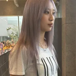 ブリーチモデル募集中/💫ブリーチリタッチ➕オンカラー込み🩶オージュア1ステップトリートメント付き🫧