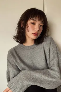 【⭐️柔らかい質感へ⭐️】カット+パーマ+最高級5STEPトリートメント