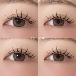 【当日予約限定】フラットラッシュ​〜​120束まで🎀eye shampoo付🫧（オフあり/オフなし）