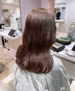 One color ➕ 4step Aujua treatment 🐕‍🦺💝